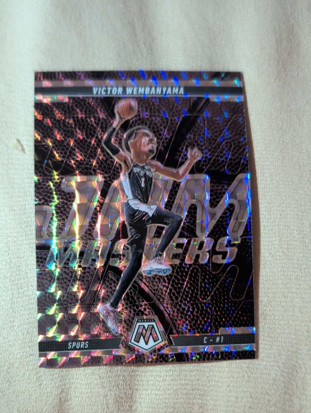 VICTOR WEMBANYAMA 2024-25 Panini Mosaic - Jam Masters Mosaic Prizm #4 Spurs